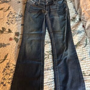 Ariat Women's Dark Blue Flare Jeans